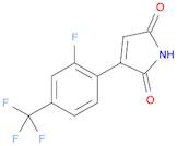 1H-Pyrrole-2,5-dione, 3-[2-fluoro-4-(trifluoromethyl)phenyl]-