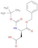 D-Aspartic acid, N-[(1,1-dimethylethoxy)carbonyl]-, 1-(phenylmethyl)ester