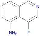 5-Isoquinolinamine, 4-fluoro-