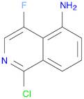 5-Isoquinolinamine, 1-chloro-4-fluoro-