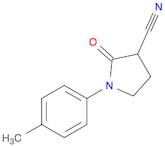 1-(4-methylphenyl)-2-oxopyrrolidine-3-carbonitrile