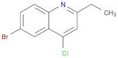 6-bromo-4-chloro-2-ethylquinoline