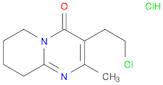4H-Pyrido[1,2-a]pyrimidin-4-one,3-(2-chloroethyl)-6,7,8,9-tetrahydro-2-methyl-, monohydrochloride