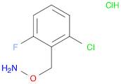 Hydroxylamine, O-[(2-chloro-6-fluorophenyl)methyl]-, hydrochloride