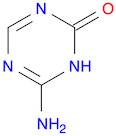 1,3,5-Triazin-2(1H)-one, 4-amino-