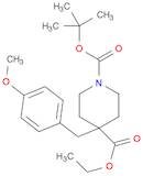 1-Boc-4-ethylcarboxy-4-(4-methoxybenzyl)piperidine