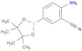 2-Amino-5-(4,4,5,5-tetramethyl-1,3,2-dioxaborolan-2-yl)benzonitrile