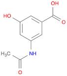 Benzoic acid, 3-(acetylamino)-5-hydroxy-