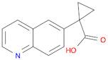 1-quinolin-6-ylcyclopropane-1-carboxylic acid