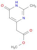 4-Pyrimidineacetic acid, 1,6-dihydro-2-methyl-6-oxo-, methyl ester