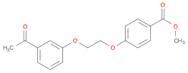 methyl 4-[2-(3-acetylphenoxy)ethoxy]benzoate