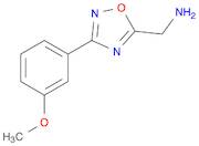 [3-(3-Methoxyphenyl)-1,2,4-oxadiazol-5-yl]methanamine
