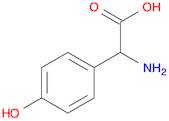 Benzeneacetic acid, a-amino-4-hydroxy-