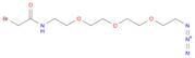 Bromoacetamido-PEG3-azide