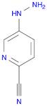 5-hydrazinylpyridine-2-carbonitrile