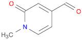 4-Pyridinecarboxaldehyde, 1,2-dihydro-1-methyl-2-oxo-