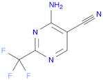4-Amino-2-(trifluoromethyl)pyrimidine-5-carbonitrile