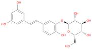 b-D-Glucopyranoside,5-[(1E)-2-(3,5-dihydroxyphenyl)ethenyl]-2-hydroxyphenyl