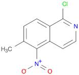 1-Chloro-6-methyl-5-nitro-isoquinoline