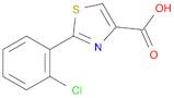 2-(2-chlorophenyl)-1,3-thiazole-4-carboxylic acid