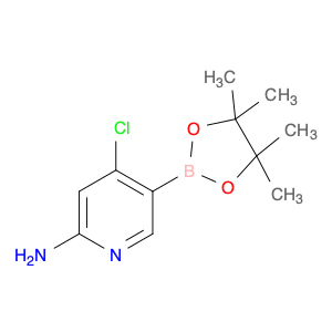 4-chloro-5-(4,4,5,5-tetramethyl-1,3,2-dioxaborolan-2-yl)pyridin-2-amine