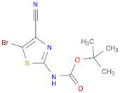 tert-Butyl (5-bromo-4-cyanothiazol-2-yl)carbamate