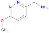 (6-methoxypyridazin-3-yl)methanamine
