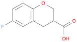 6-Fluorochroman-3-carboxylic acid