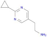 2-(2-Cyclopropylpyrimidin-5-yl)ethanamine