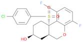 (6aR,8S,10aS)-10a-((4-Chlorophenyl)sulfonyl)-1,4-difluoro-6a,7,8,9,10,10a-hexahydro-6H-benzo[c]chromen-8-ol