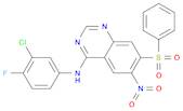 7-(Benzenesulfonyl)-N-(3-chloro-4-fluoro-phenyl)-6-nitro-quinazolin-4-amine