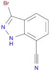 1H-Indazole-7-carbonitrile,3-bromo-