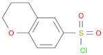 3,4-dihydro-2H-1-benzopyran-6-sulfonyl chloride