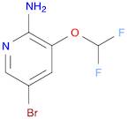 5-Bromo-3-(difluoromethoxy)pyridin-2-amine