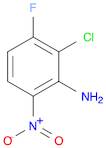 2-chloro-3-fluoro-6-nitroaniline