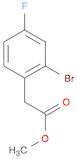 Methyl 2-(2-bromo-4-fluorophenyl)acetate