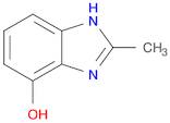1H-Benzimidazol-4-ol, 2-methyl-