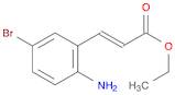 (E)-ethyl3-(2-amino-5-bromophenyl)acrylate