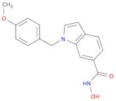 N-hydroxy-1-[(4-methoxyphenyl)methyl]indole-6-carboxamide