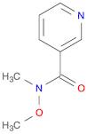 3-Pyridinecarboxamide, N-methoxy-N-methyl-