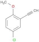 4-Chloro-2-Ethynyl-1-methoxybenzene