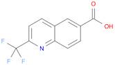 6-Quinolinecarboxylicacid, 2-(trifluoromethyl)-