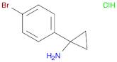 1-(4-bromophenyl)cyclopropan-1-amine hydrochloride