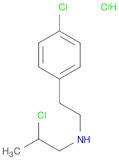 Benzeneethanamine,4-chloro-N-(2-chloropropyl)-, hydrochloride (1:1)