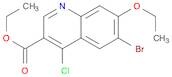 ethyl 6-bromo-4-chloro-7-ethoxyquinoline-3-carboxylate