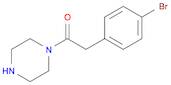 4-(Piperazinocarbonylmethyl)-1-bromobenzene