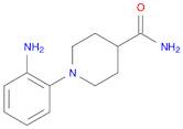 1-(2-aminophenyl)piperidine-4-carboxamide