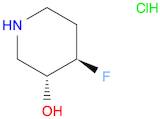 (3R,4R)-rel-4-Fluoropiperidin-3-ol hydrochloride