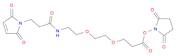 (2,5-dioxopyrrolidin-1-yl) 3-[2-[2-[3-(2,5-dioxopyrrol-1-yl)propanoylamino]ethoxy]ethoxy]propanoate