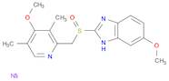 1H-Benzimidazole,5-methoxy-2-[[(4-methoxy-3,5-dimethyl-2-pyridinyl)methyl]sulfinyl]-,sodium salt